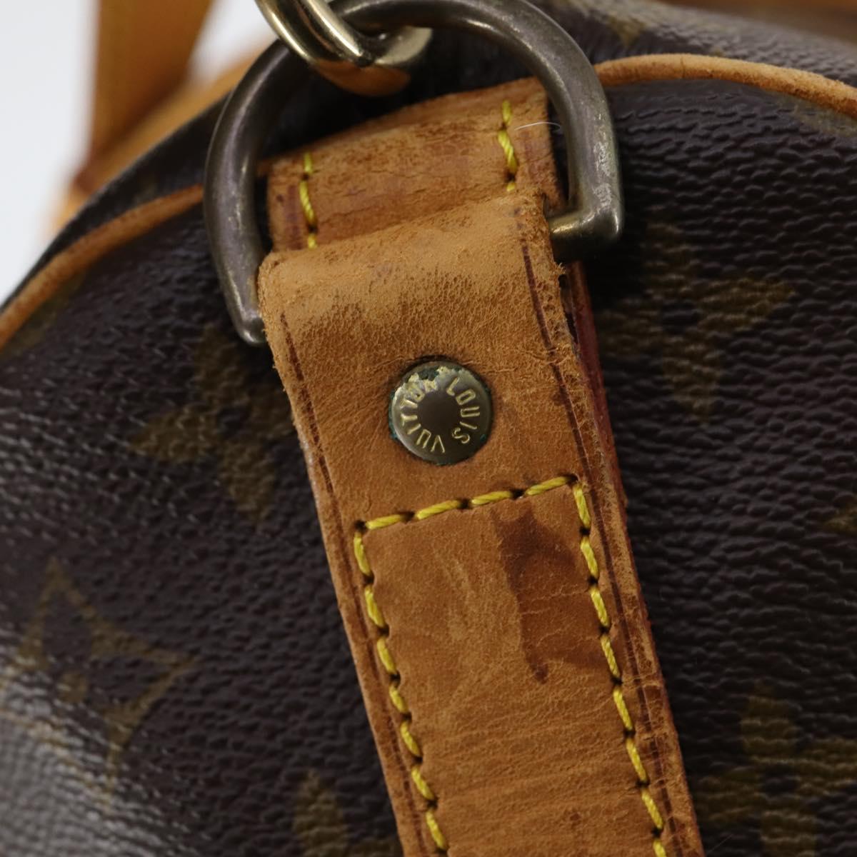 LOUIS VUITTON Monogram Keepall Bandouliere 60 Boston Bag M41412 LV Auth 145336