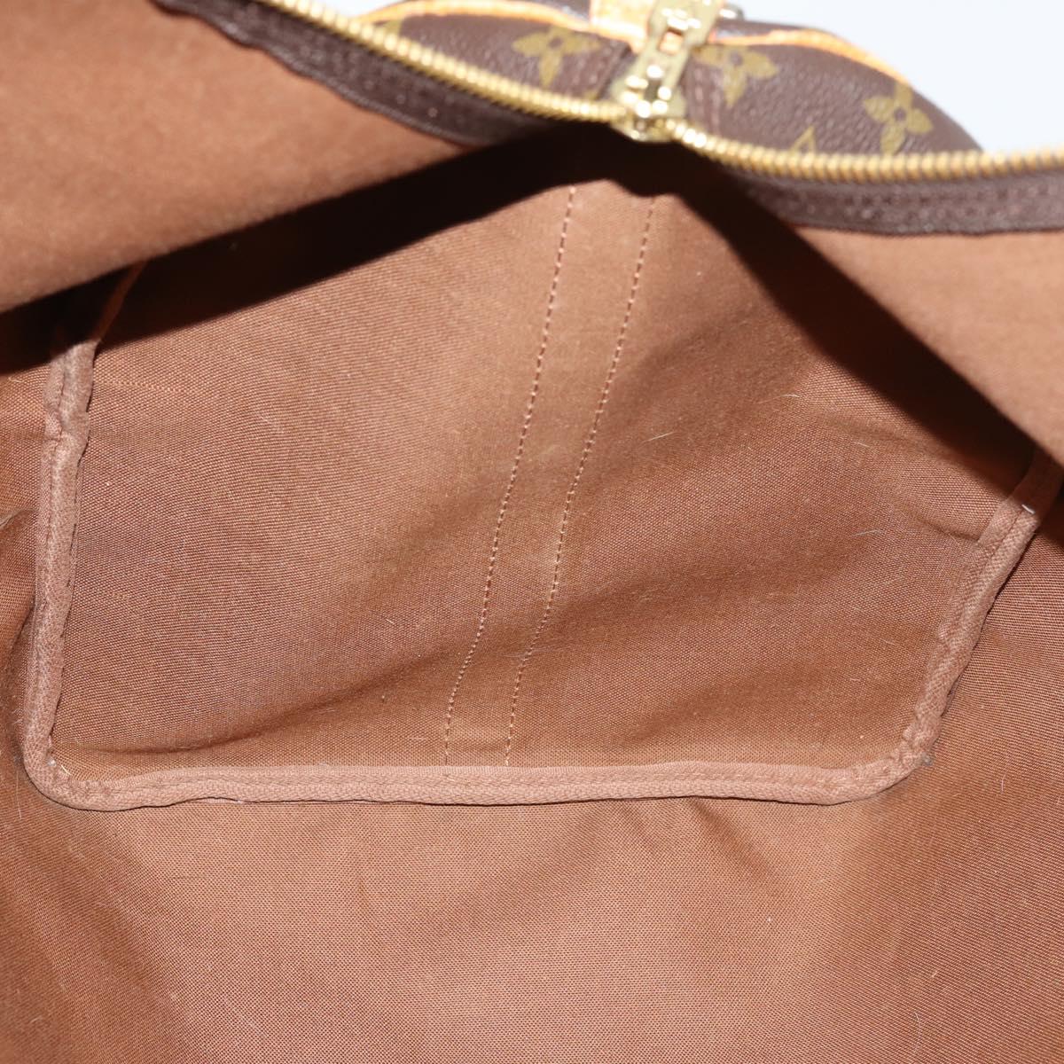 LOUIS VUITTON Monogram Keepall Bandouliere 60 Boston Bag M41412 LV Auth 145336