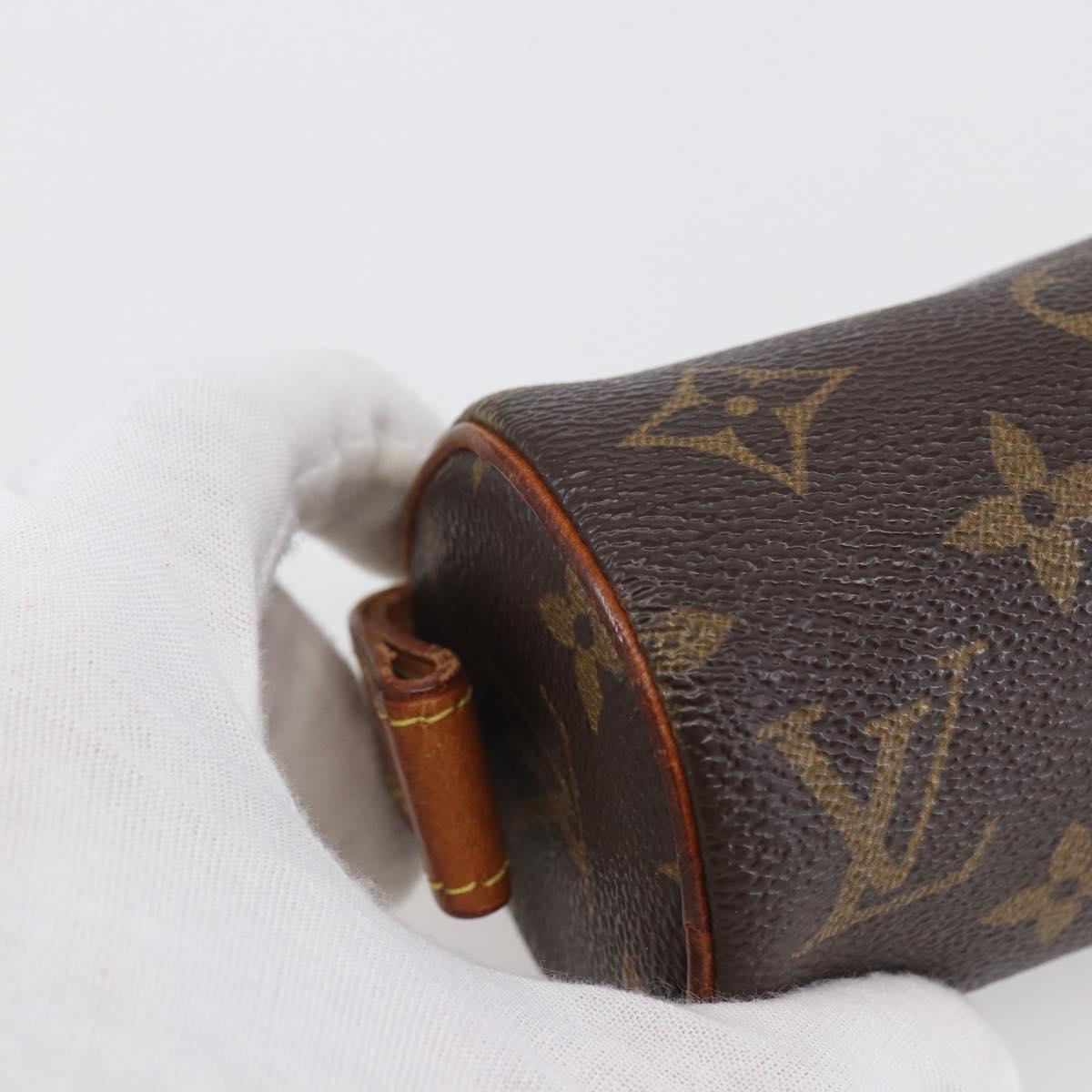 LOUIS VUITTON Monogram Trousse Rondo Pouch M47630 LV Auth 145337