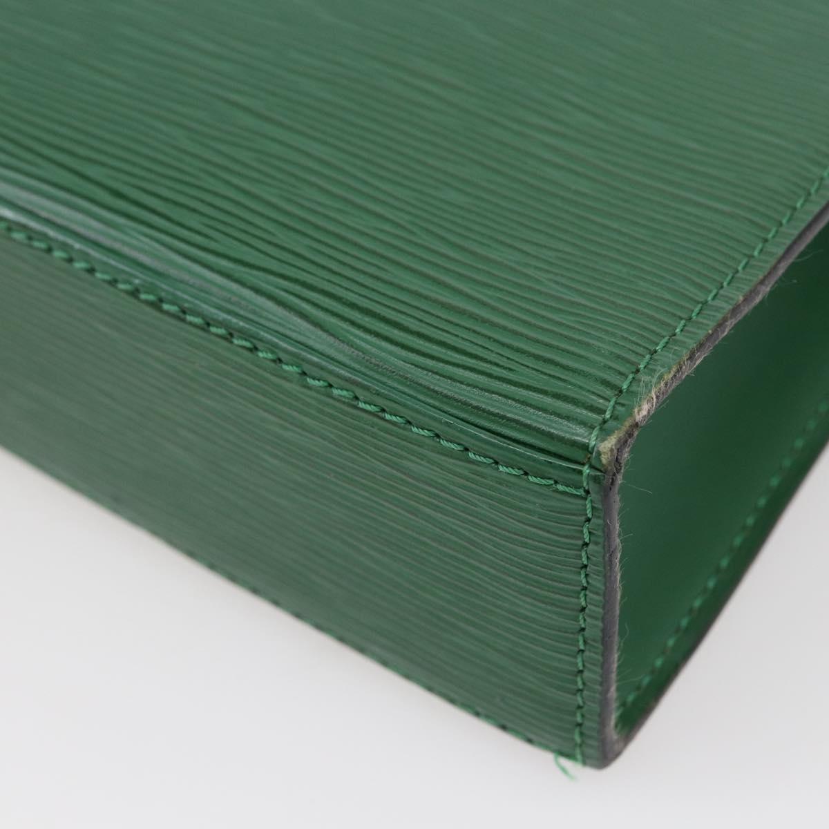 LOUIS VUITTON Epi Malesherbes Hand Bag Green M52374 LV Auth 145346