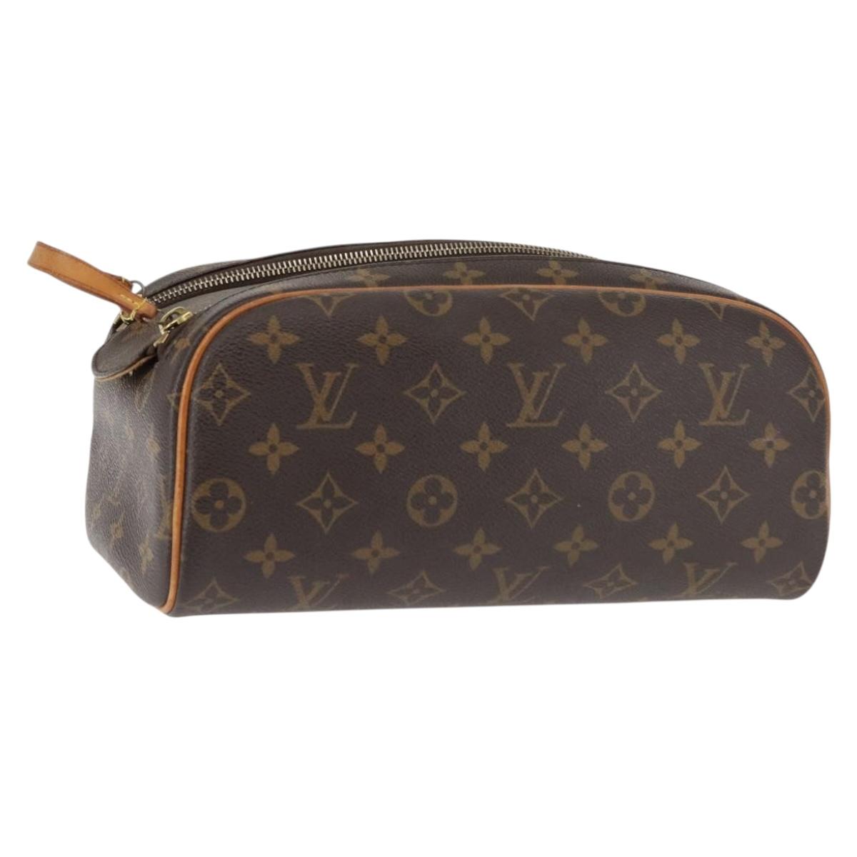 LOUIS VUITTON Monogram Dop Kit Cosmetic Pouch M44494 LV Auth 145364