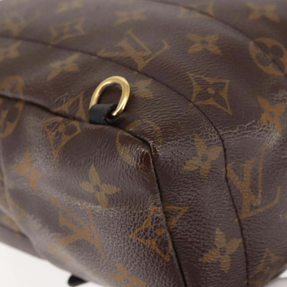LOUIS VUITTON Monogram Palm Springs MINI Backpack M44873 LV Auth 145369