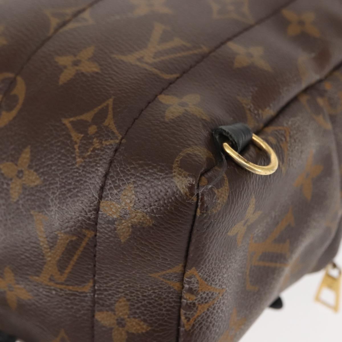 LOUIS VUITTON Monogram Palm Springs MINI Backpack M44873 LV Auth 145369