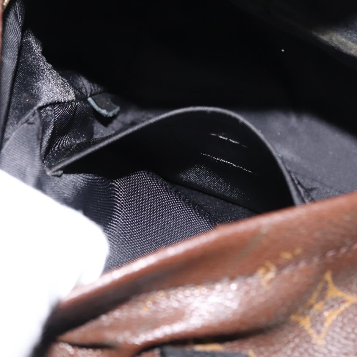 LOUIS VUITTON Monogram Palm Springs MINI Backpack M44873 LV Auth 145369