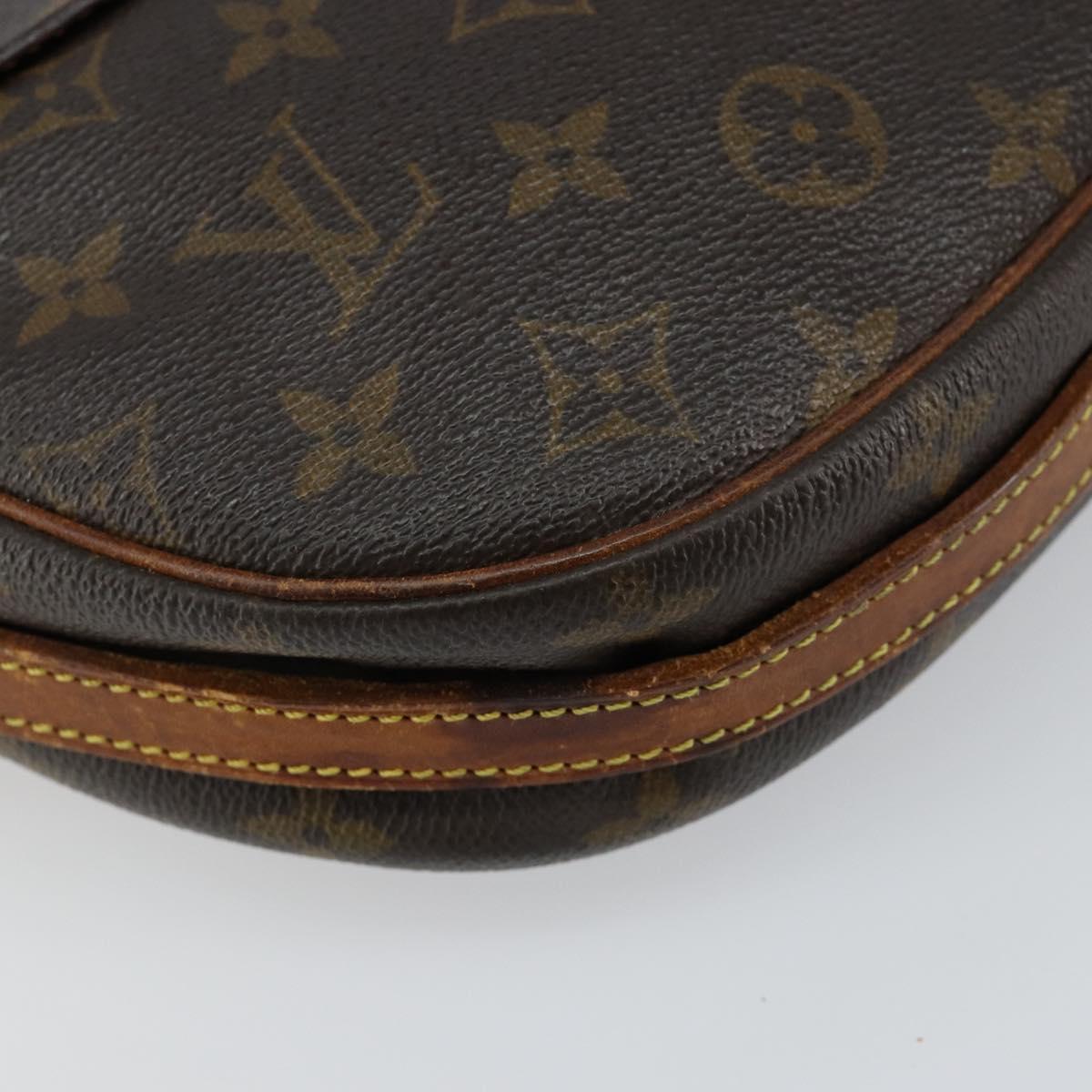 LOUIS VUITTON Monogram Jeune Fille MM Shoulder Bag M51226 LV Auth 145371