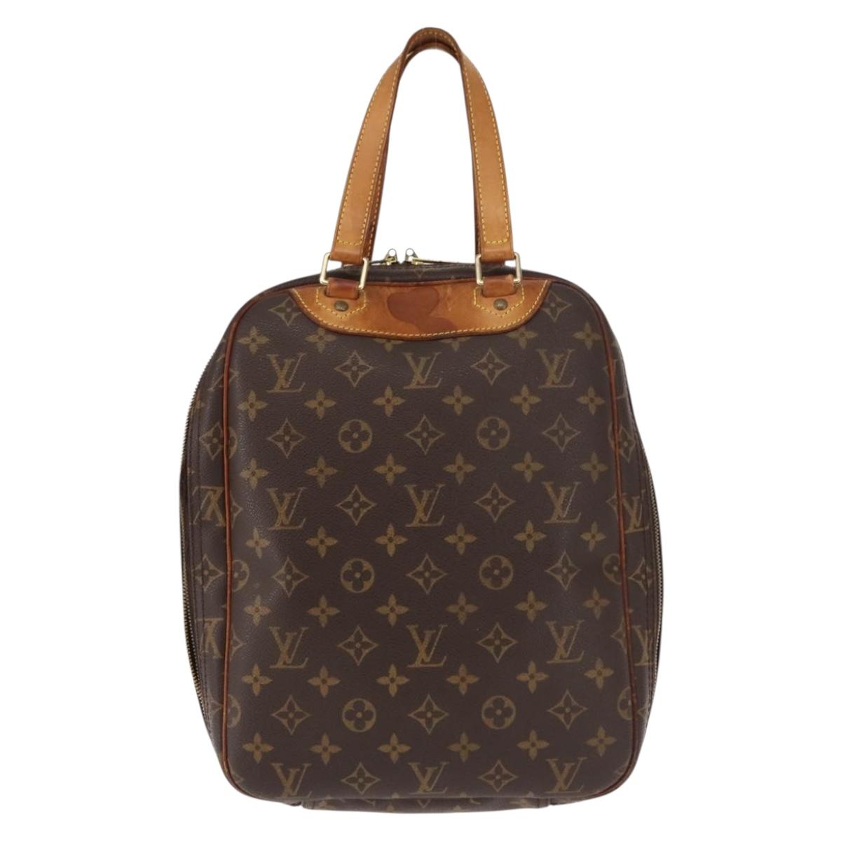 LOUIS VUITTON Monogram Excursion Hand Bag M41450 LV Auth 145374