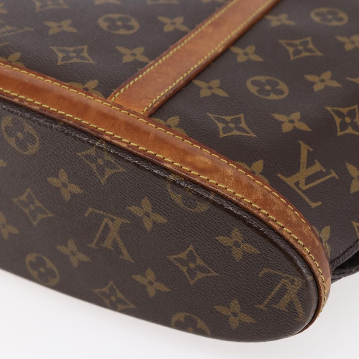 LOUIS VUITTON Monogram Babylone Tote Bag M51102 LV Auth 145378
