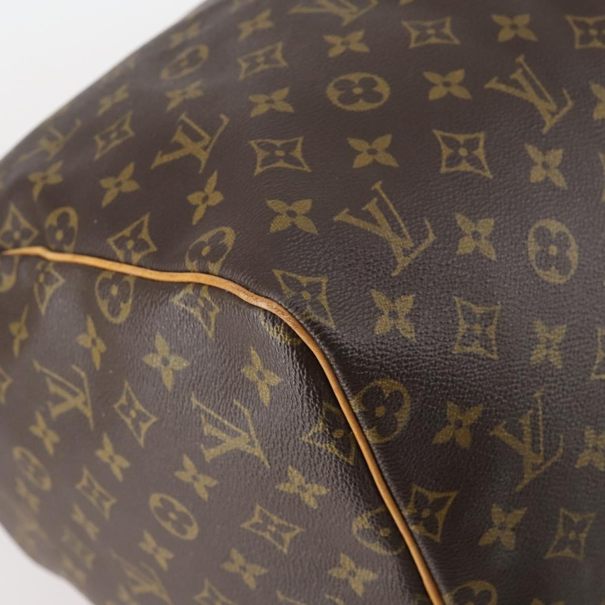 LOUIS VUITTON Monogram Keepall 55 Boston Bag M41424 LV Auth 145380