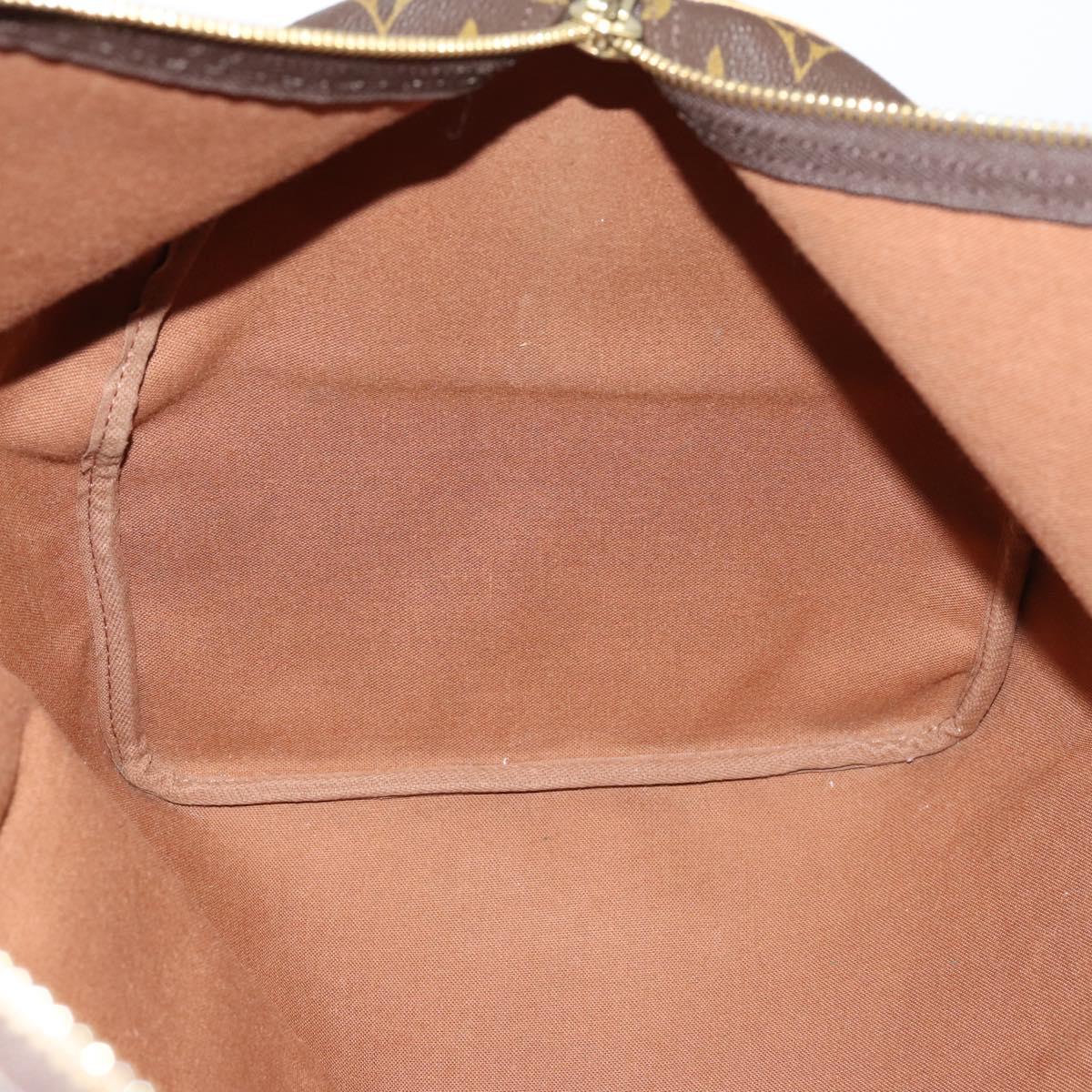 LOUIS VUITTON Monogram Keepall 55 Boston Bag M41424 LV Auth 145380