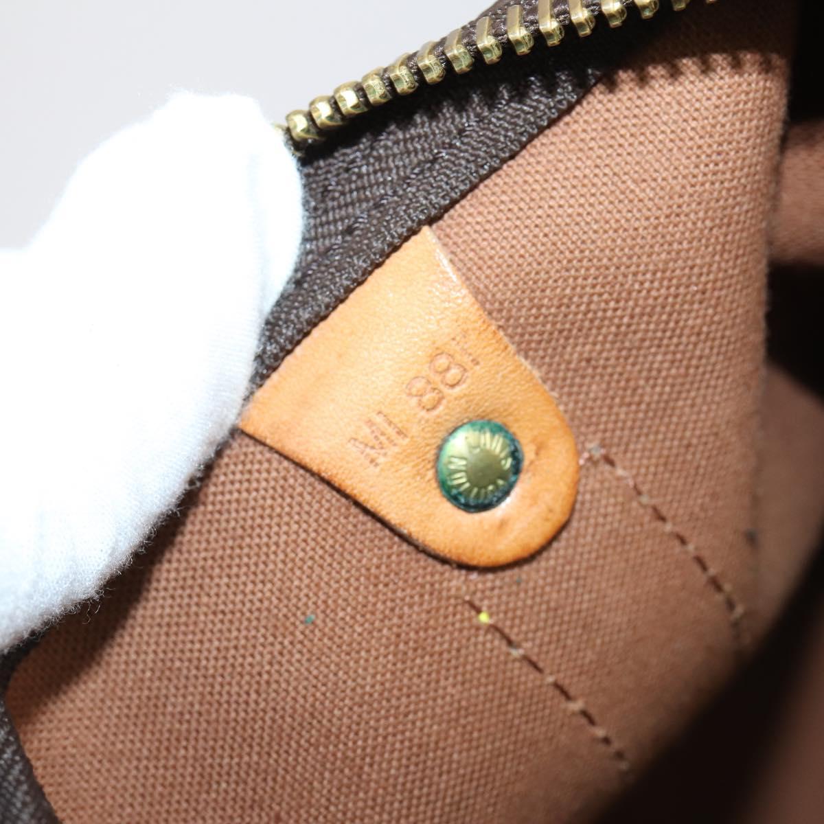 LOUIS VUITTON Monogram Keepall 55 Boston Bag M41424 LV Auth 145380