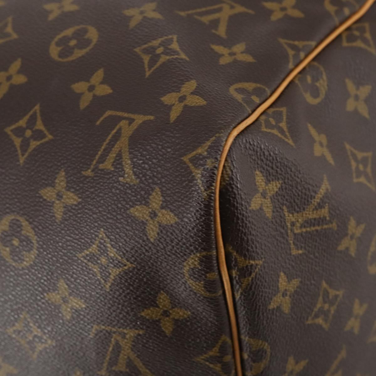 LOUIS VUITTON Monogram Keepall 55 Boston Bag M41424 LV Auth 145381