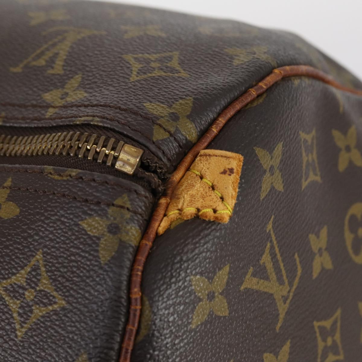 LOUIS VUITTON Monogram Keepall 60 Boston Bag M41422 LV Auth 145382