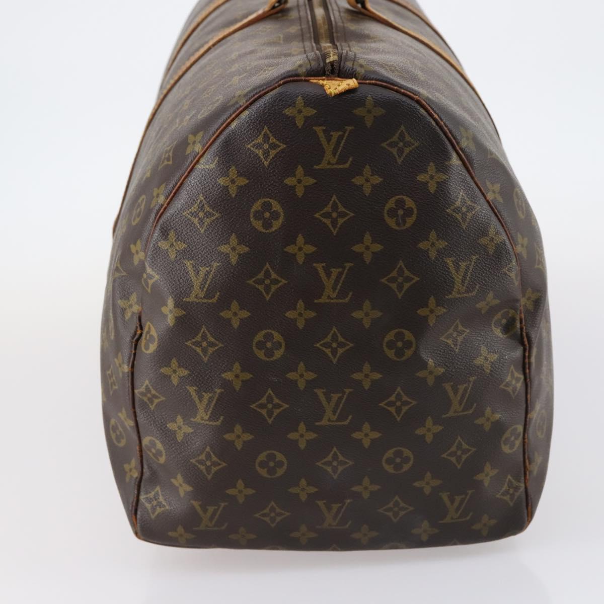 LOUIS VUITTON Monogram Keepall 60 Boston Bag M41422 LV Auth 145382