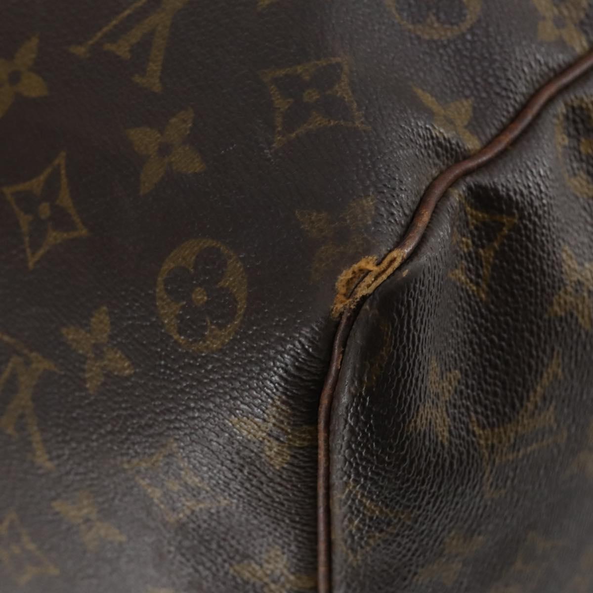 LOUIS VUITTON Monogram Keepall 60 Boston Bag M41422 LV Auth 145383