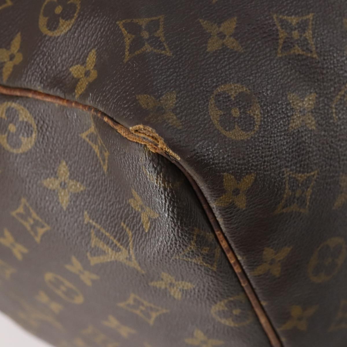 LOUIS VUITTON Monogram Keepall 60 Boston Bag M41422 LV Auth 145383