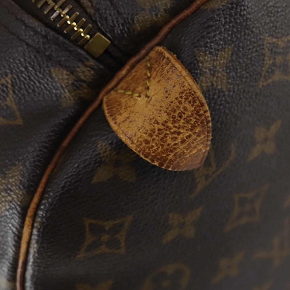 LOUIS VUITTON Monogram Keepall 60 Boston Bag M41422 LV Auth 145383