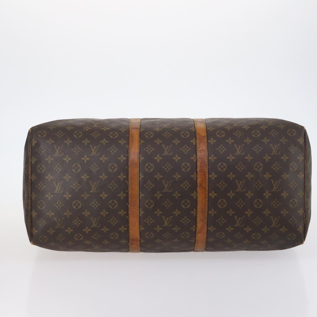 LOUIS VUITTON Monogram Keepall 60 Boston Bag M41422 LV Auth 145383