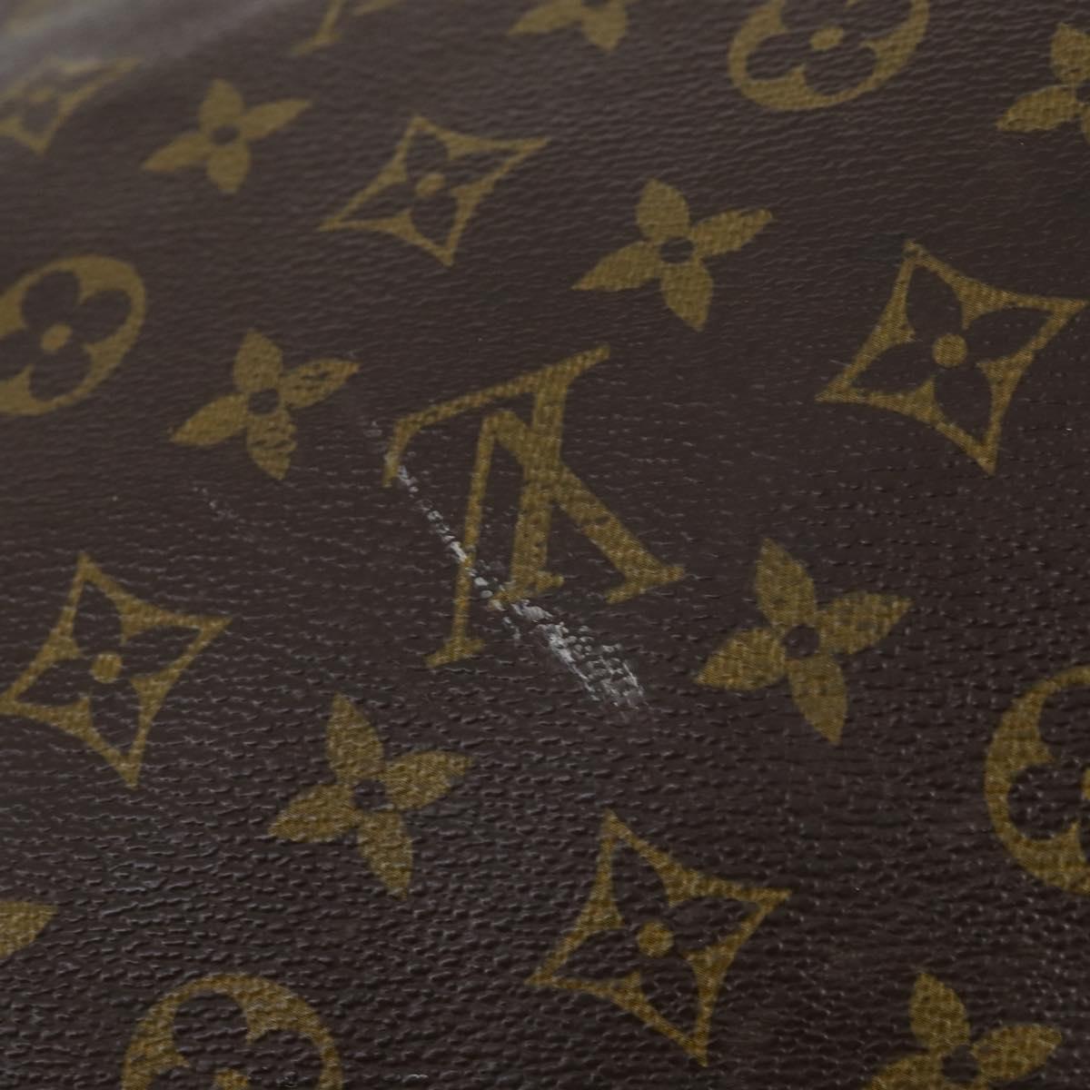 LOUIS VUITTON Monogram Keepall Bandouliere 60 Boston Bag M41412 LV Auth 145386