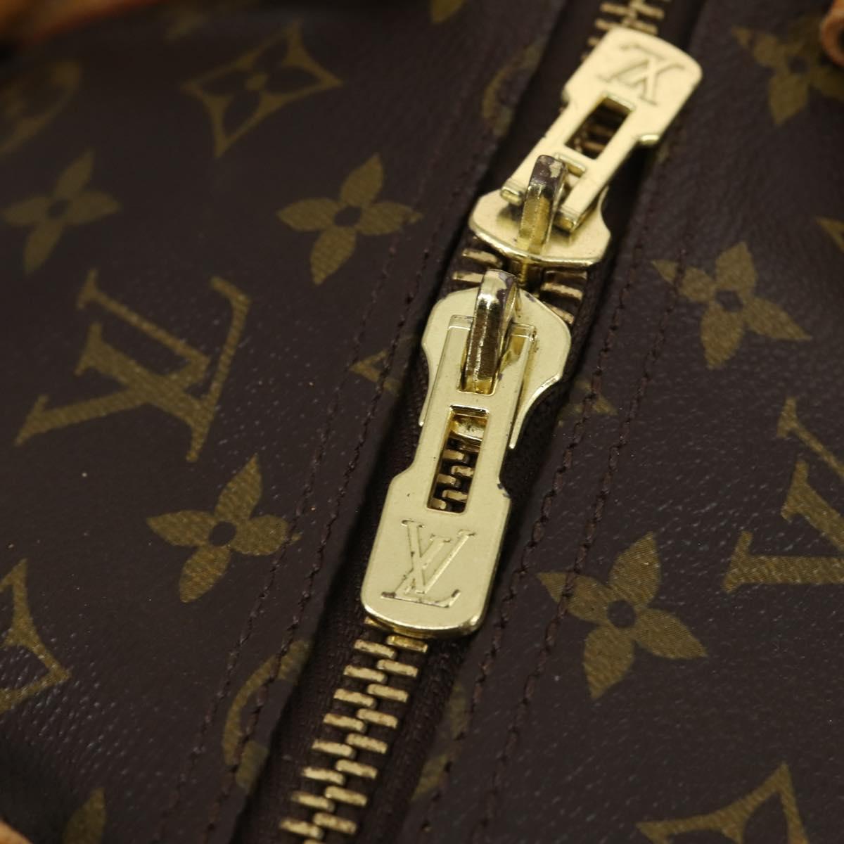 LOUIS VUITTON Monogram Keepall Bandouliere 60 Boston Bag M41412 LV Auth 145386