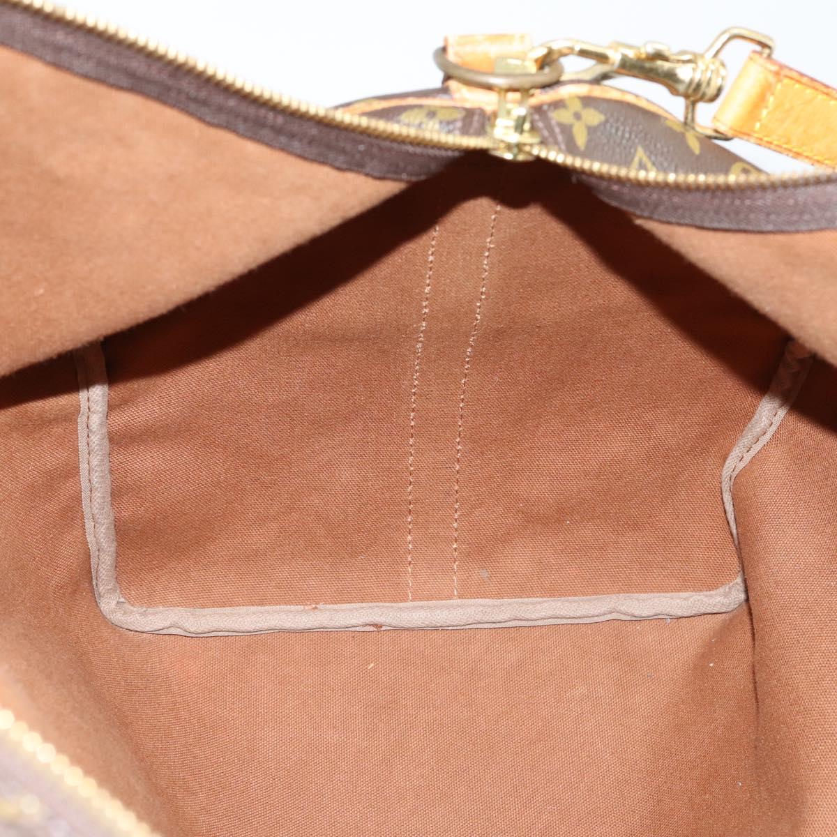 LOUIS VUITTON Monogram Keepall Bandouliere 60 Boston Bag M41412 LV Auth 145386