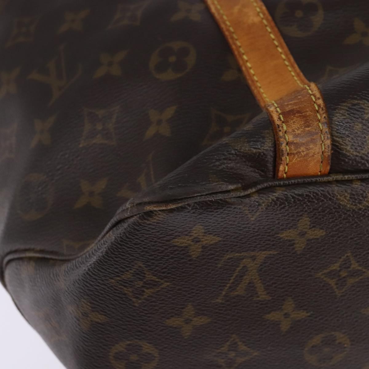 LOUIS VUITTON Monogram Sac Shopping GM Tote Bag M51110 LV Auth 145389