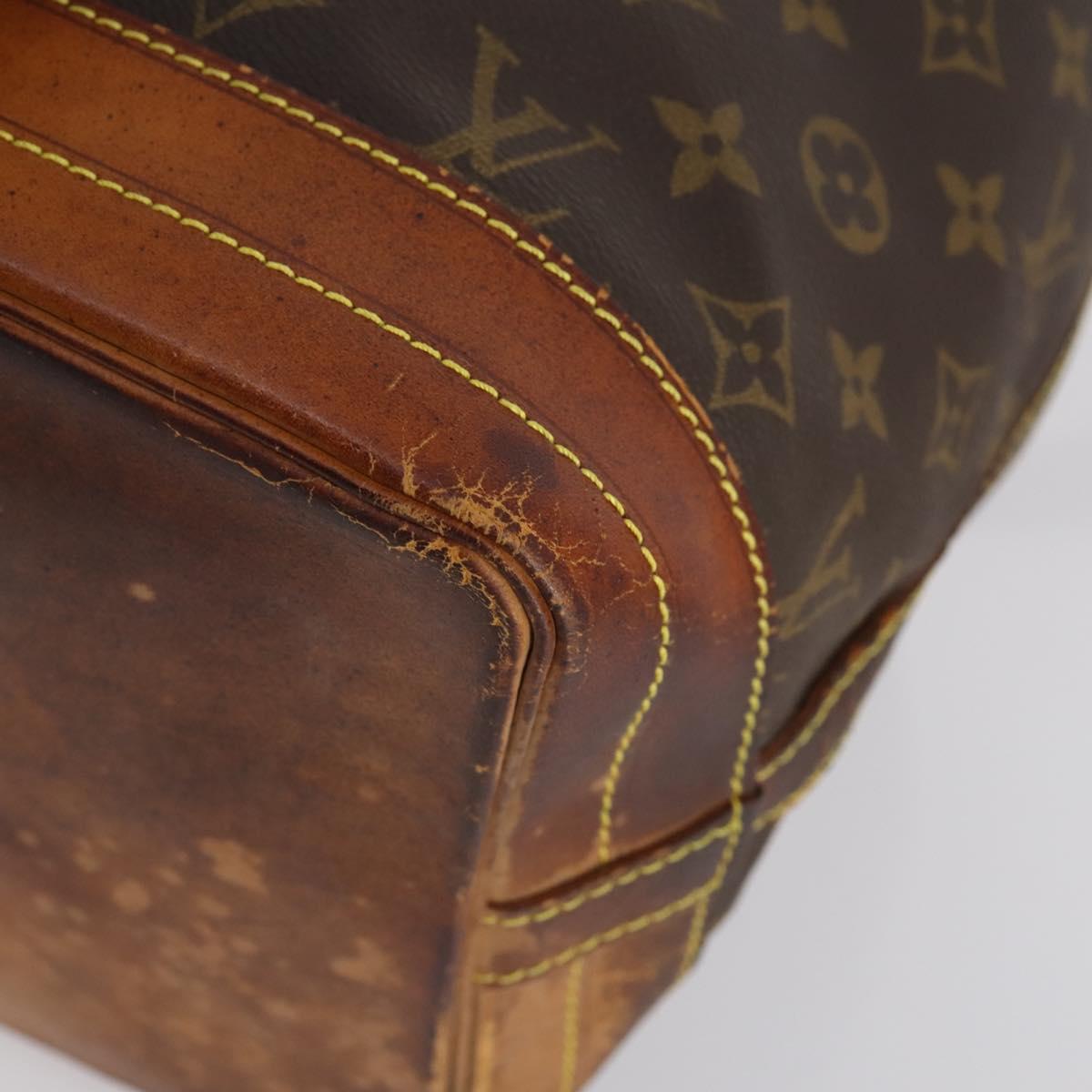 LOUIS VUITTON Monogram Noe Shoulder Bag M42224 LV Auth 145391