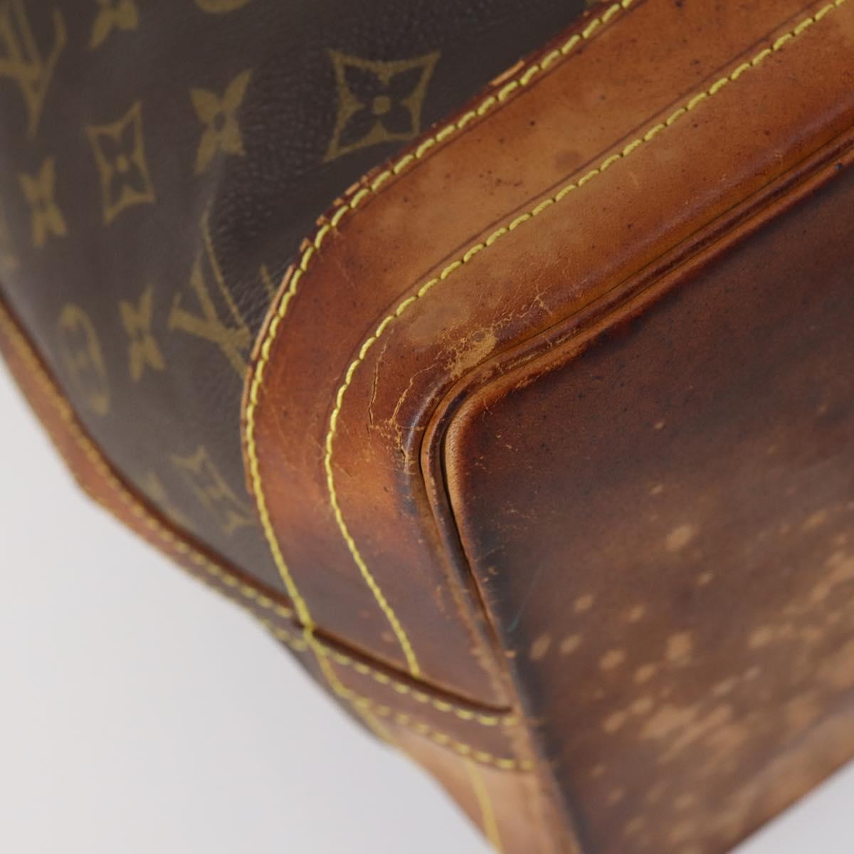 LOUIS VUITTON Monogram Noe Shoulder Bag M42224 LV Auth 145391