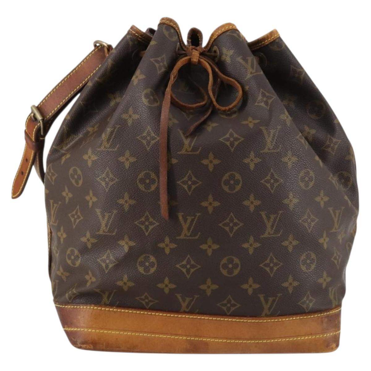 LOUIS VUITTON Monogram Noe Shoulder Bag M42224 LV Auth 145391