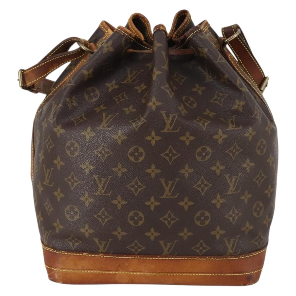 LOUIS VUITTON Monogram Noe Shoulder Bag M42224 LV Auth 145391