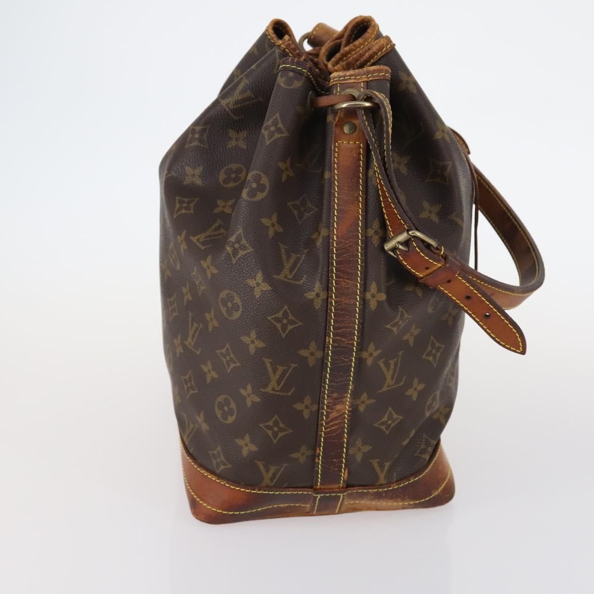 LOUIS VUITTON Monogram Noe Shoulder Bag M42224 LV Auth 145391