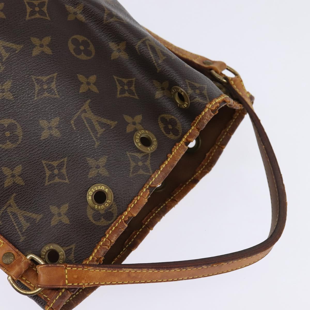 LOUIS VUITTON Monogram Mini Noe Hand Bag M42227 LV Auth 145392
