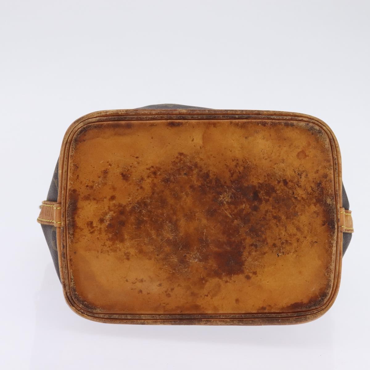 LOUIS VUITTON Monogram Mini Noe Hand Bag M42227 LV Auth 145392