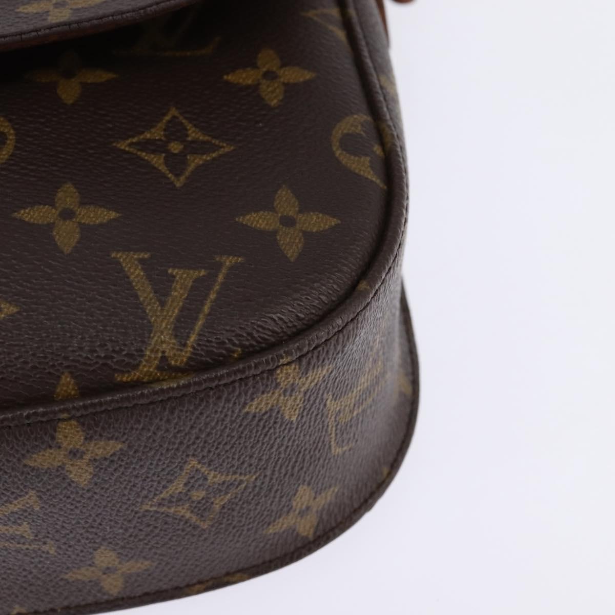 LOUIS VUITTON Monogram Saint Cloud GM Shoulder Bag M51242 LV Auth 145393