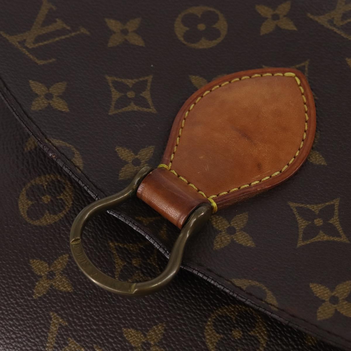 LOUIS VUITTON Monogram Saint Cloud GM Shoulder Bag M51242 LV Auth 145393