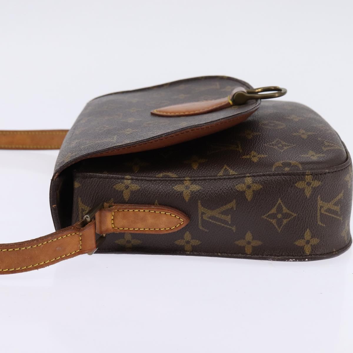 LOUIS VUITTON Monogram Saint Cloud GM Shoulder Bag M51242 LV Auth 145393