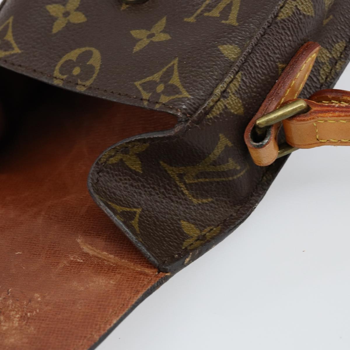 LOUIS VUITTON Monogram Bebe Monogram Saint Cloud Shoulder Bag M51245 Auth 145397