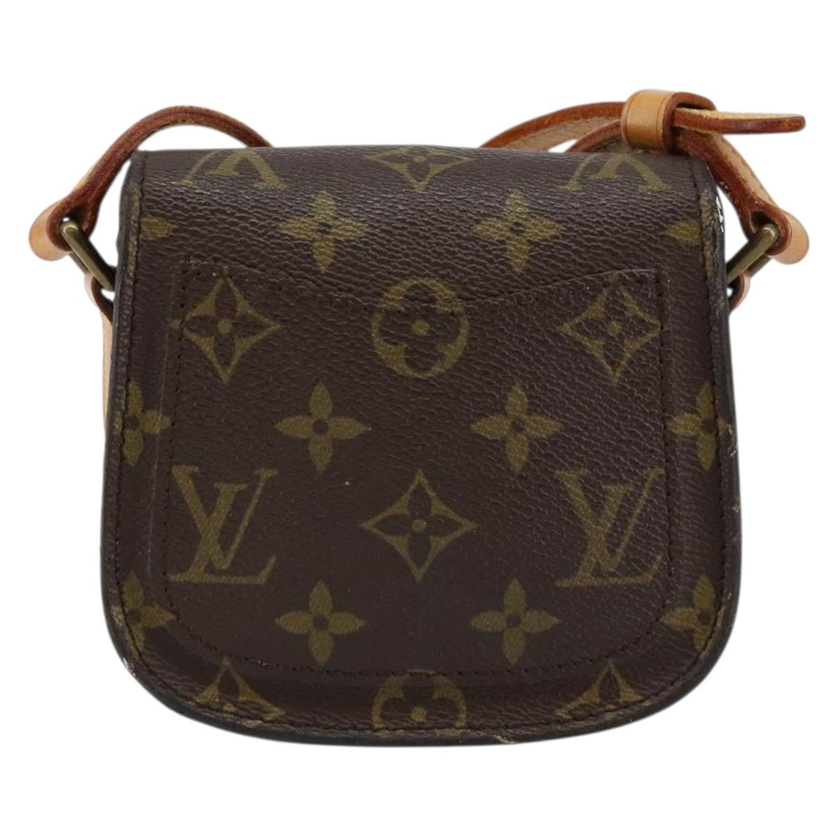 LOUIS VUITTON Monogram Bebe Monogram Saint Cloud Shoulder Bag M51245 Auth 145397