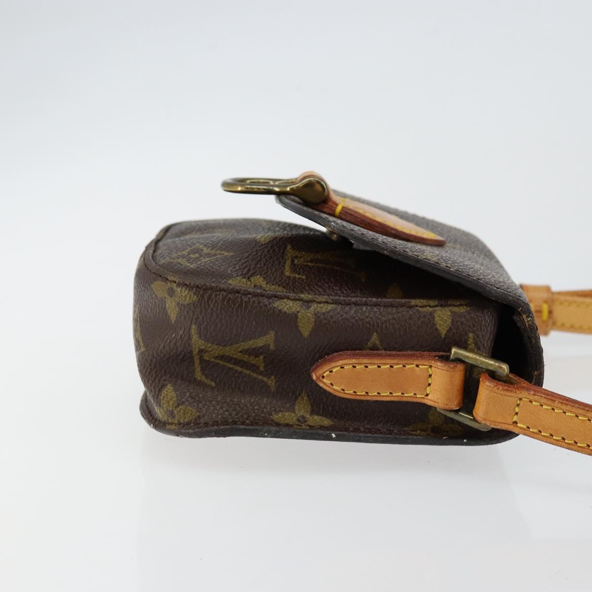 LOUIS VUITTON Monogram Bebe Monogram Saint Cloud Shoulder Bag M51245 Auth 145397