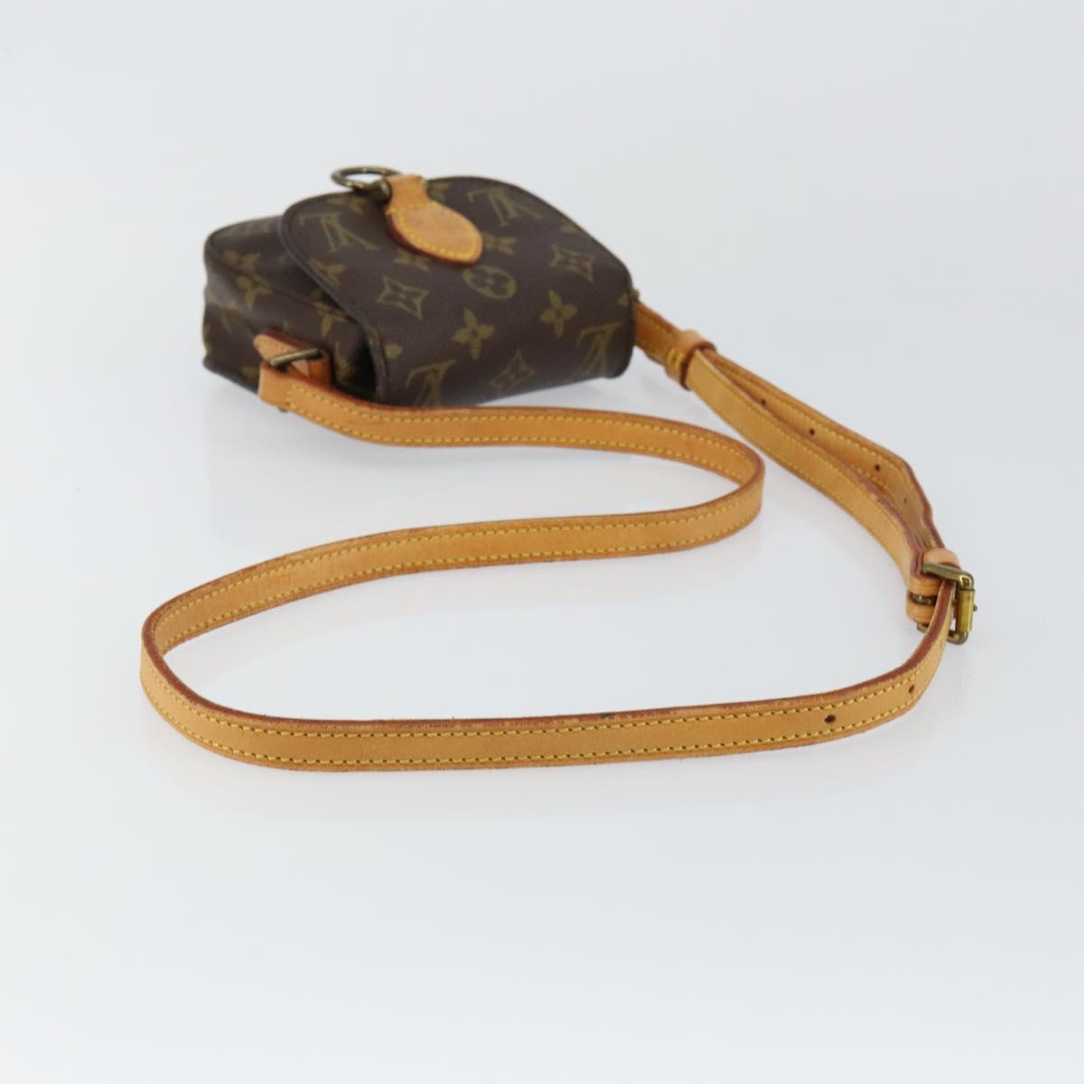 LOUIS VUITTON Monogram Bebe Monogram Saint Cloud Shoulder Bag M51245 Auth 145397