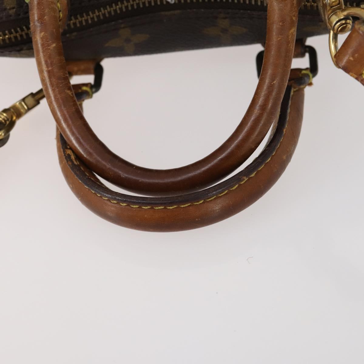 LOUIS VUITTON Monogram Mini Speedy Bandouliere Japon 88 Bag M99014 Auth 145399