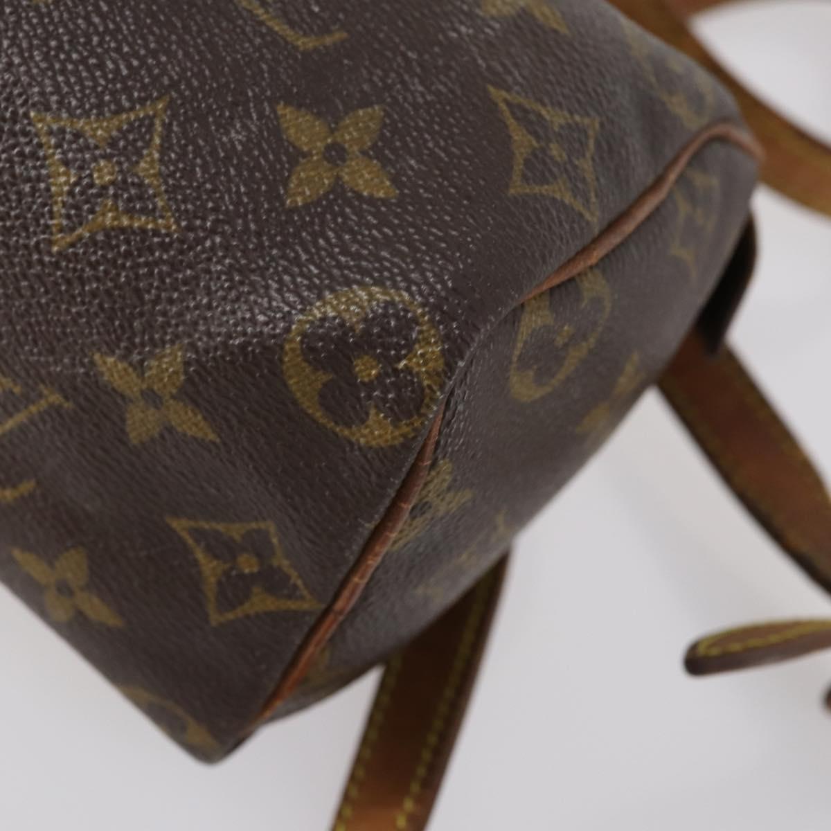 LOUIS VUITTON Monogram Mini Speedy Bandouliere Japon 88 Bag M99014 Auth 145399