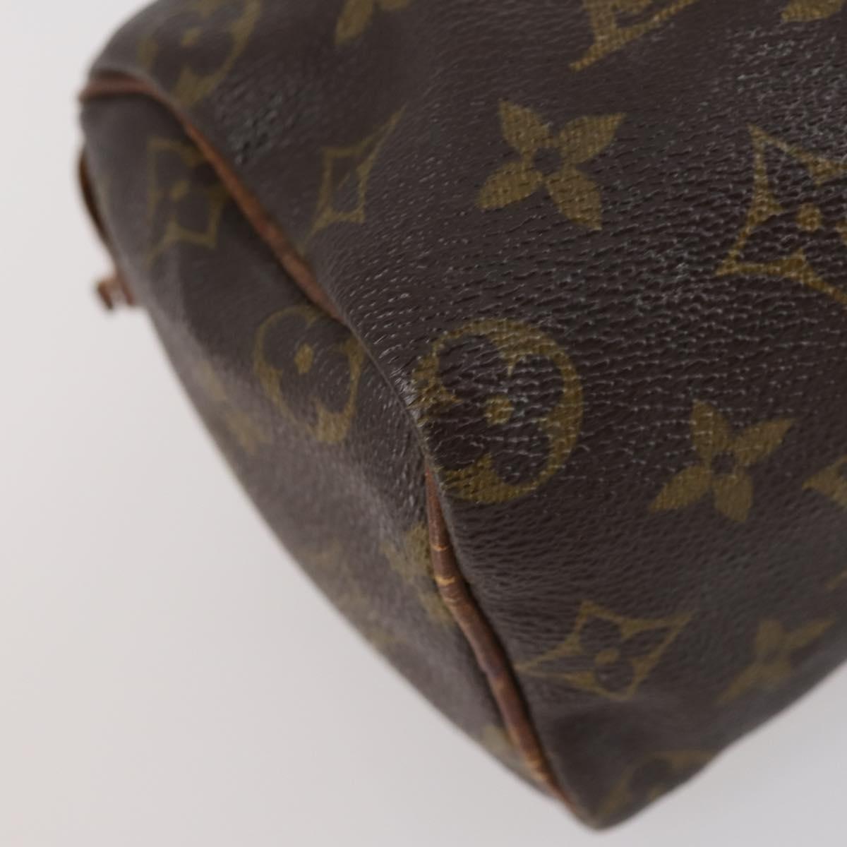 LOUIS VUITTON Monogram Mini Speedy Bandouliere Japon 88 Bag M99014 Auth 145399