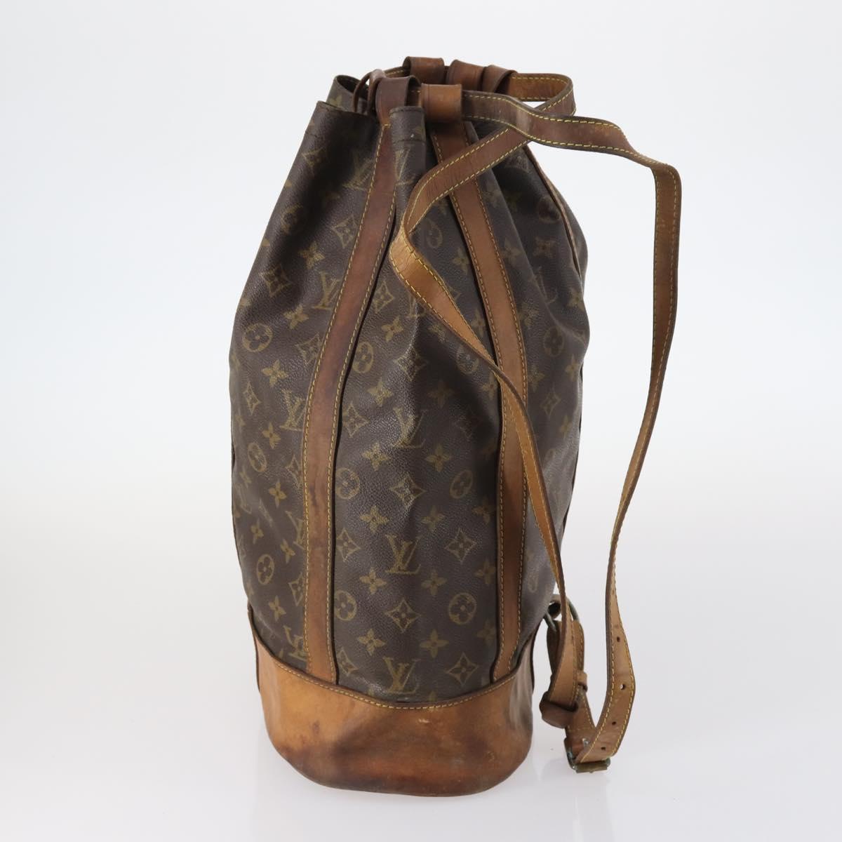 LOUIS VUITTON Monogram Randonnee GM Shoulder Bag M42244 LV Auth 145402