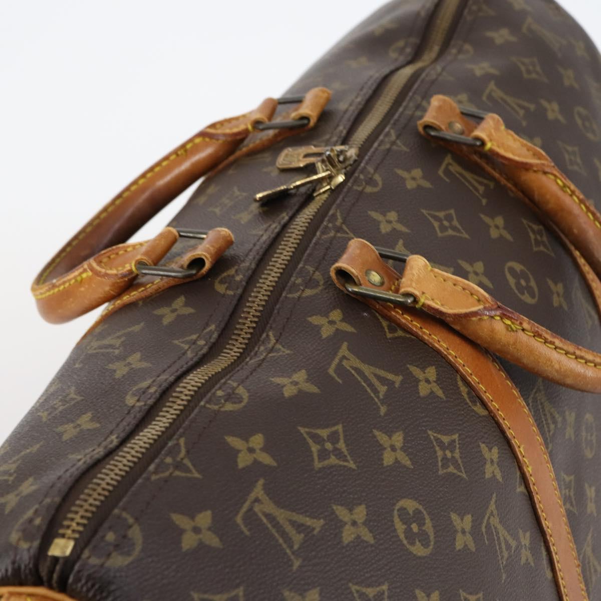 LOUIS VUITTON Monogram Keepall 50 Boston Bag M41426 LV Auth 145407