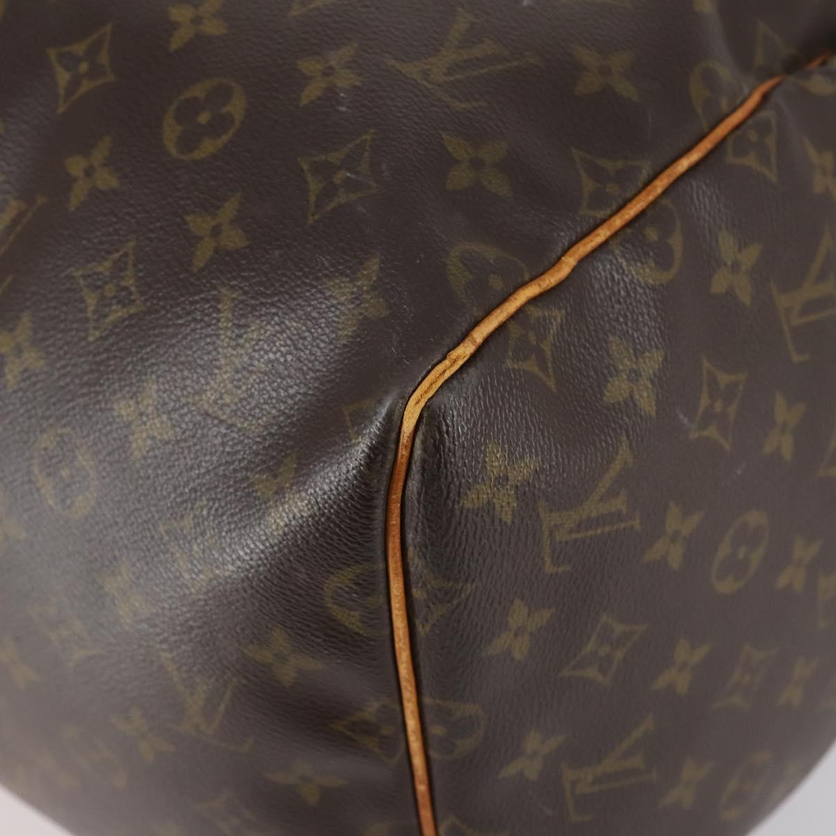 LOUIS VUITTON Monogram Keepall 55 Boston Bag M41424 LV Auth 145409