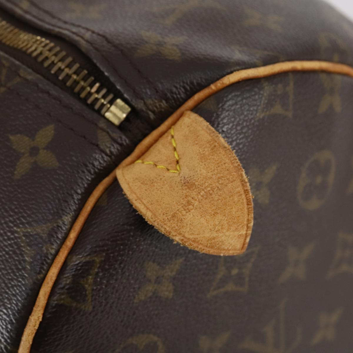 LOUIS VUITTON Monogram Keepall 55 Boston Bag M41424 LV Auth 145409