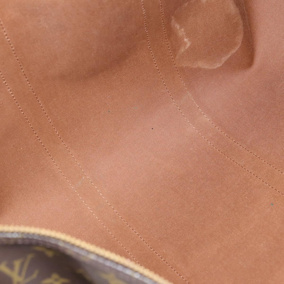 LOUIS VUITTON Monogram Keepall 55 Boston Bag M41424 LV Auth 145409