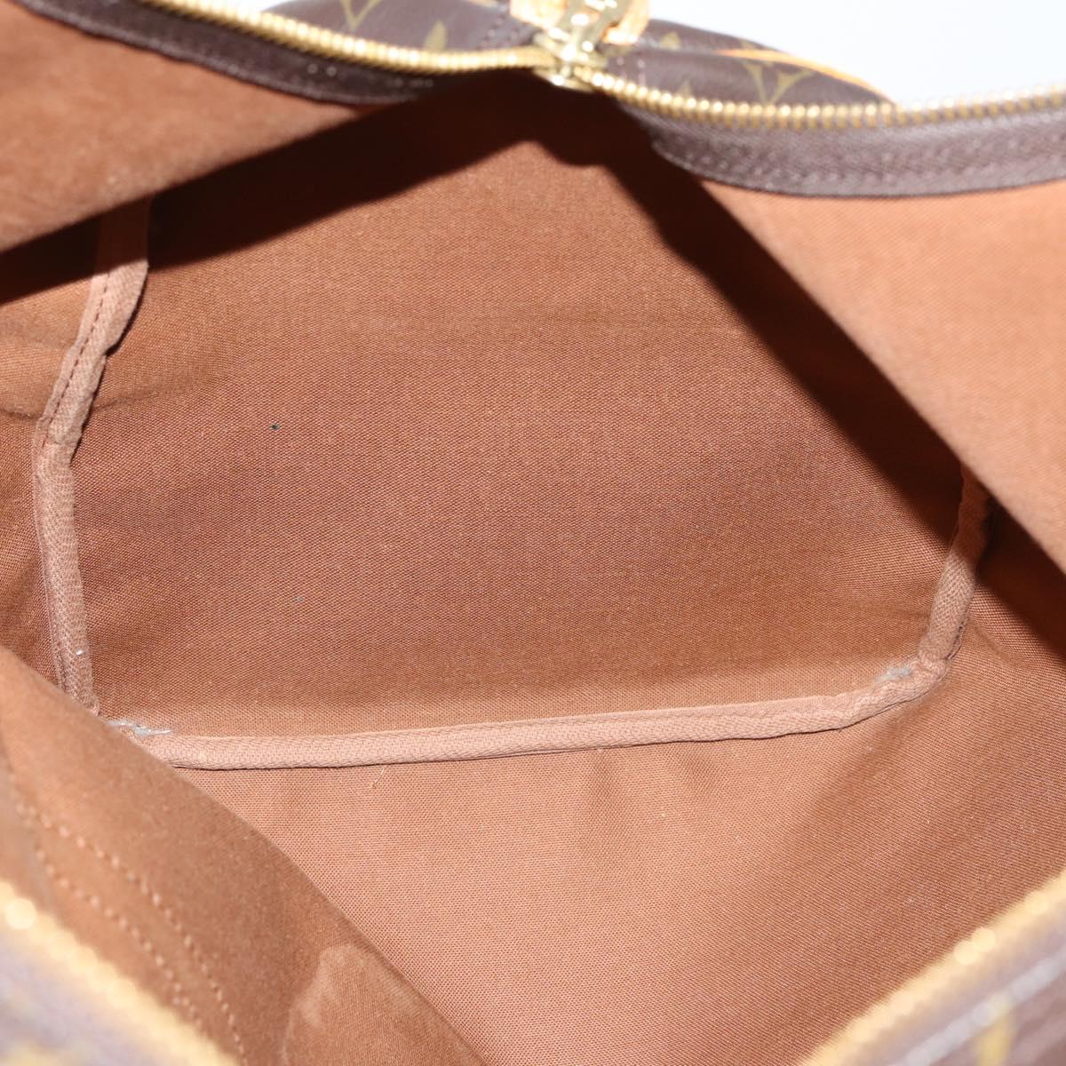 LOUIS VUITTON Monogram Keepall 55 Boston Bag M41424 LV Auth 145409