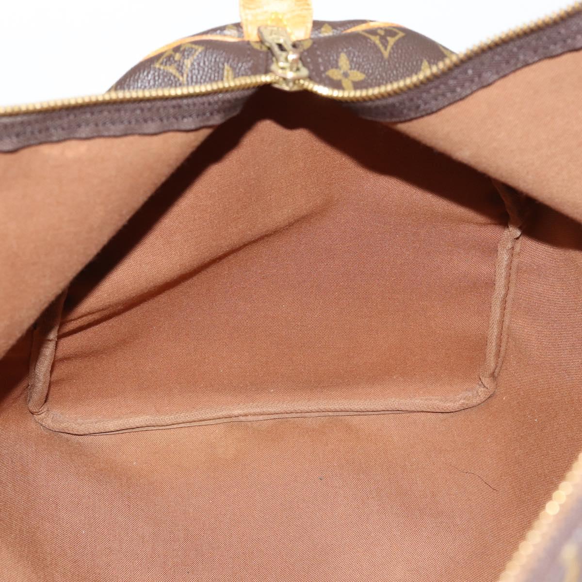 LOUIS VUITTON Monogram Keepall 55 Boston Bag M41424 LV Auth 145410