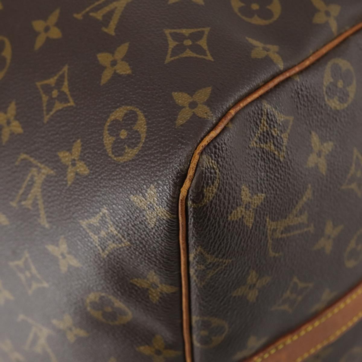 LOUIS VUITTON Monogram Keepall Bandouliere 60 Boston Bag M41412 LV Auth 145413